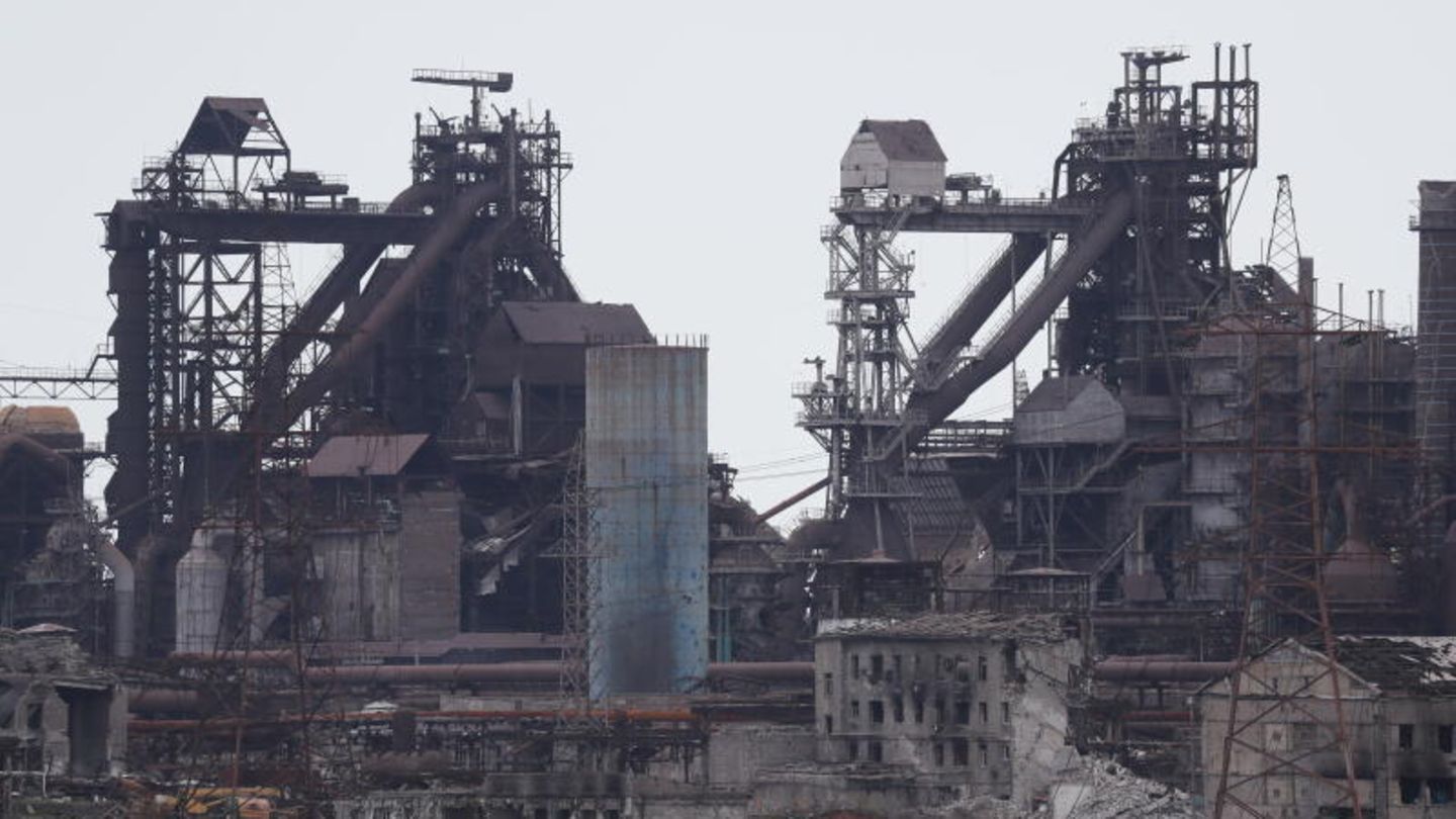 War in Ukraine: Steelworks in Mariupol: Hundreds of soldiers continue on site after the first evacuation
