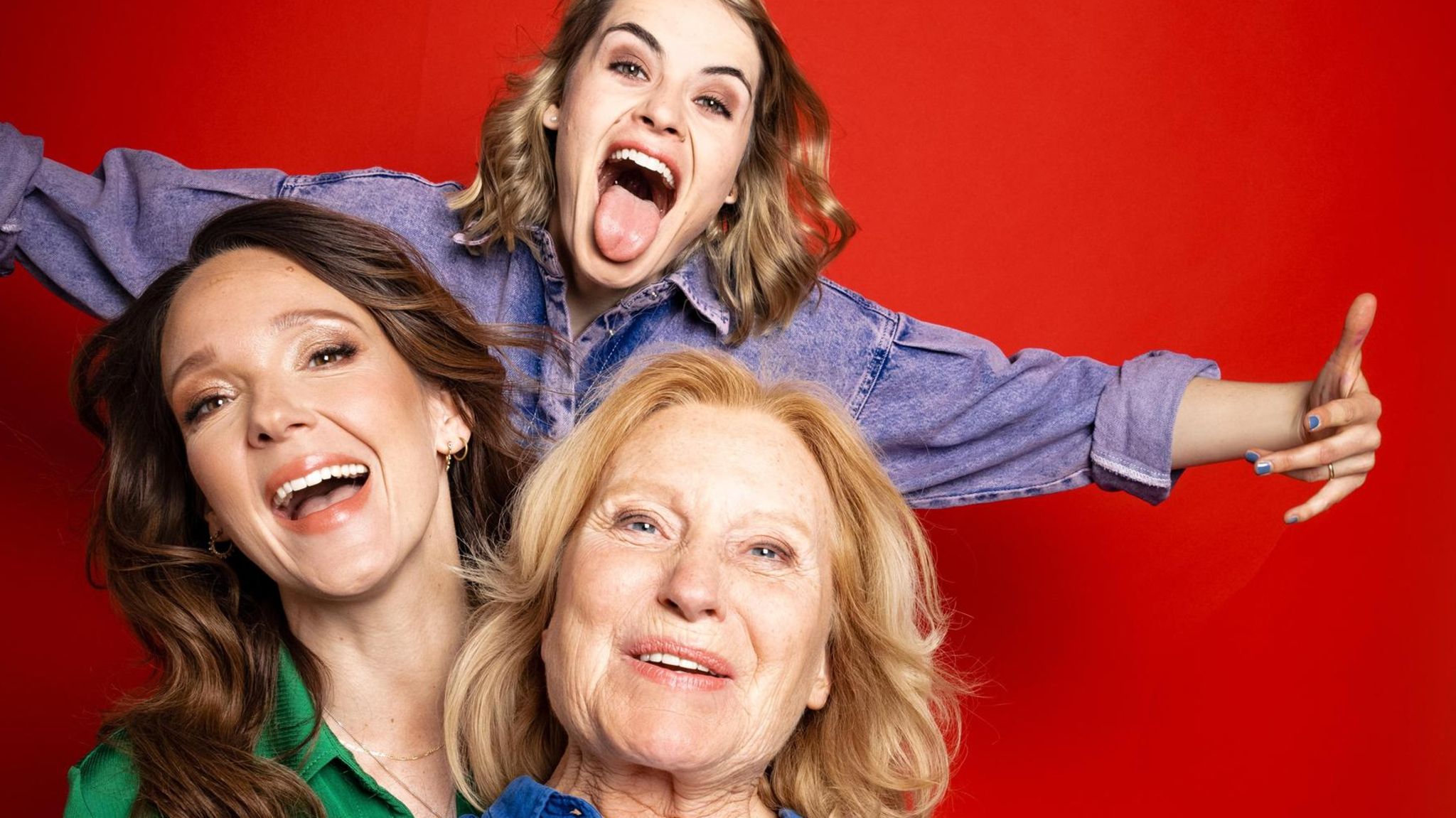 Maren Kroymann, Carolin Kebekus und Hazel Brugger
