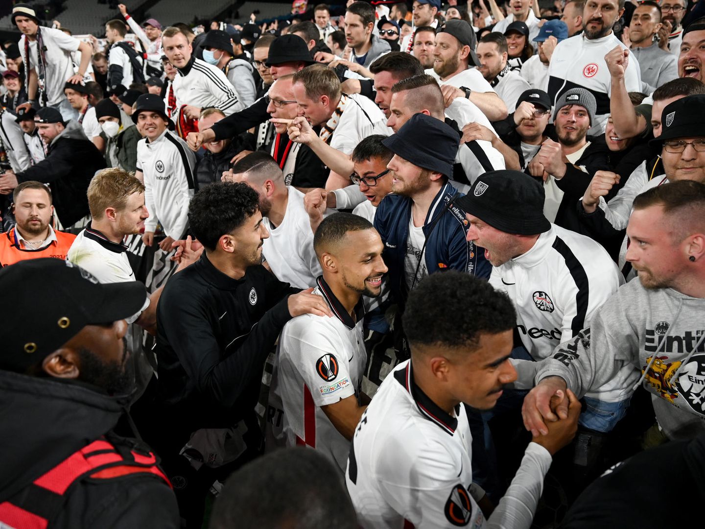 Eintracht Frankfurt Fanschal - Wir Sind Alles Frankfurter Jungs