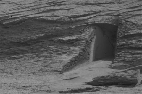 Tür auf dem Mars