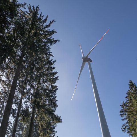 Windrad im hessischen Großalmerode