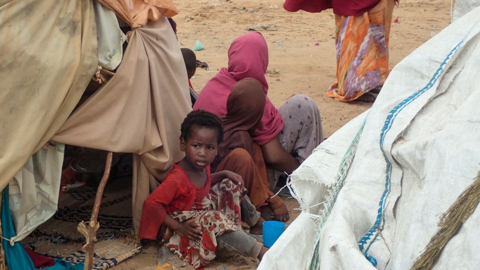 Kinder in einem somalischen Flüchtlingslager.