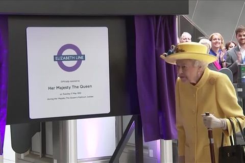 Video: Elizabeth-Line: Queen eröffnet U-Bahn-Strecke in London
