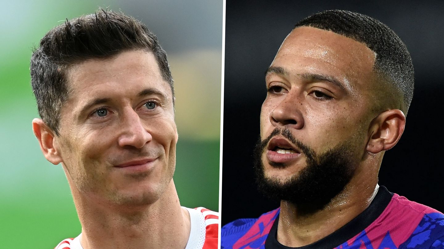 Barcelona are said to be offering an exchange in their courtship for Bayern Munich’s Robert Lewandowski