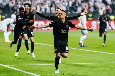 Das Europa League Finale zwischen Eintracht Frankfurt und Glasgow Rangers