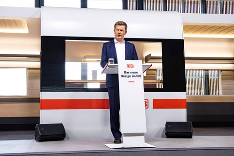 Richard Lutz bei der Präsentation