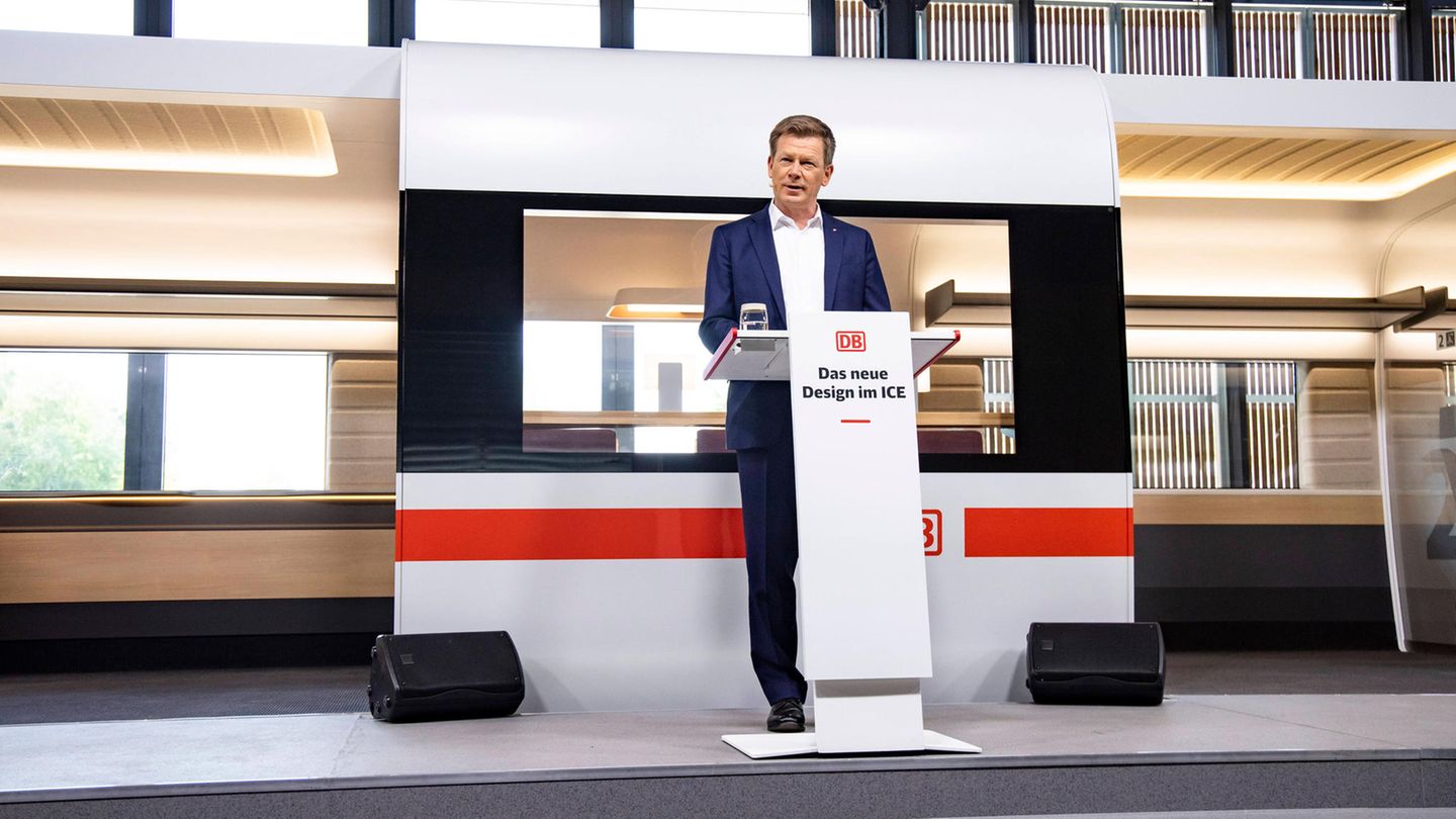 Richard Lutz bei der Präsentation