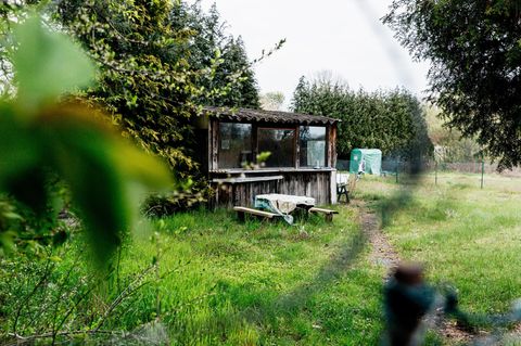 Frenkes Laube in seiner Gartenanlage