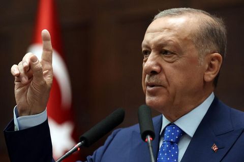 Der türkische Präsident Recep Tayyip Erdogan