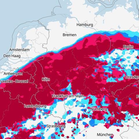 Gewitter unwetter karte