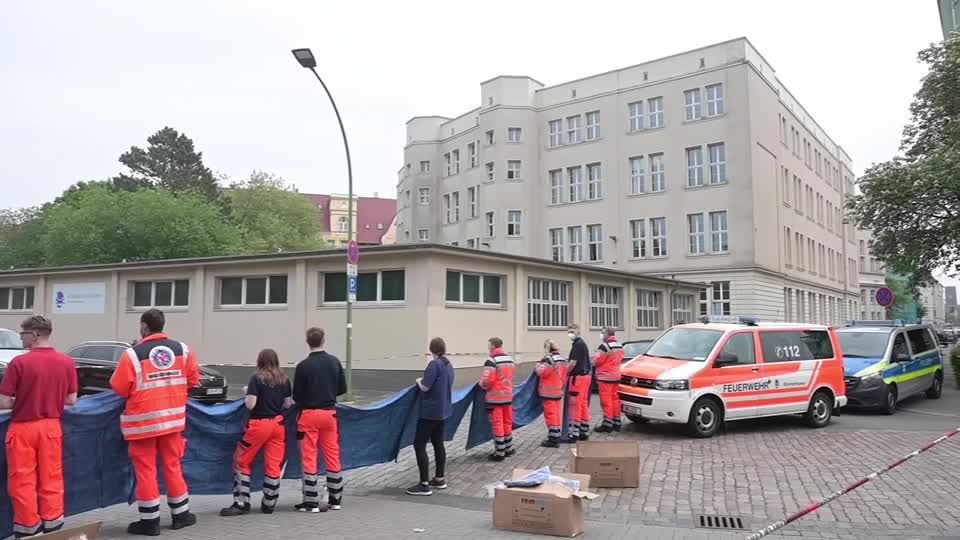 Video: Schüsse an Schule in Bremerhaven