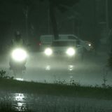 Starker Regen fiel in Krefeld