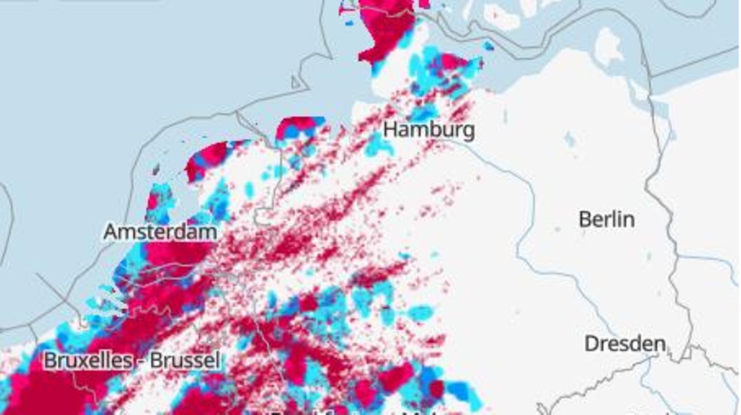 Gewitter unwetter karte