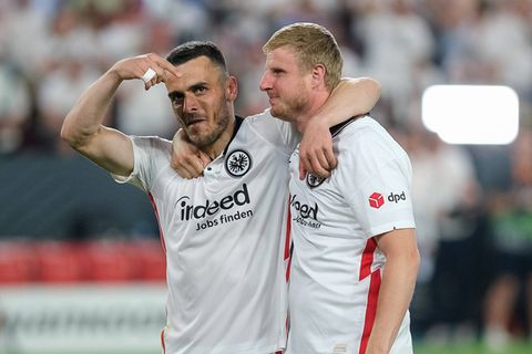 GER ONLY Martin Hinteregger Filip Kostic Frankfurt