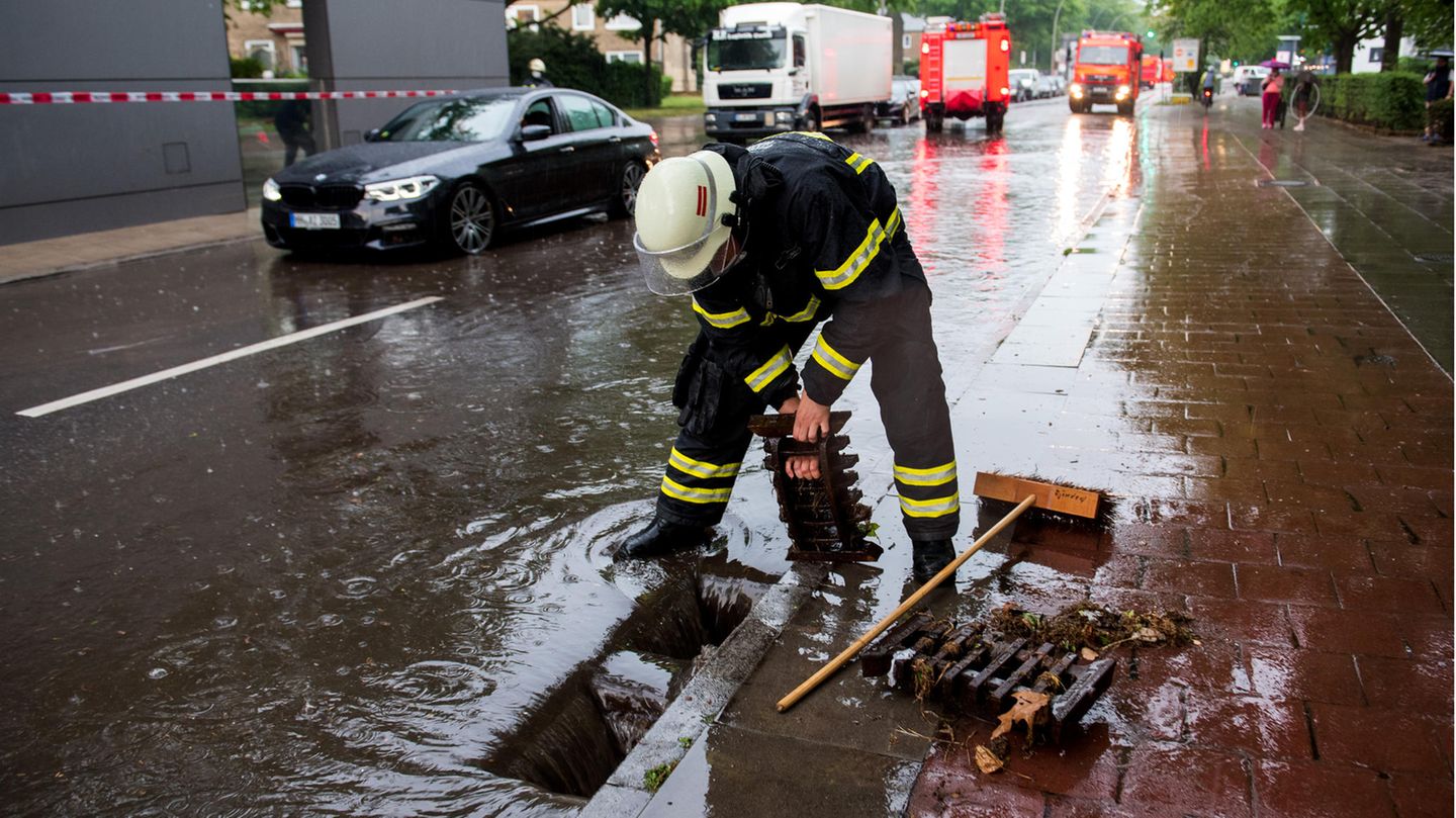 Volle Straßen in Hamburg