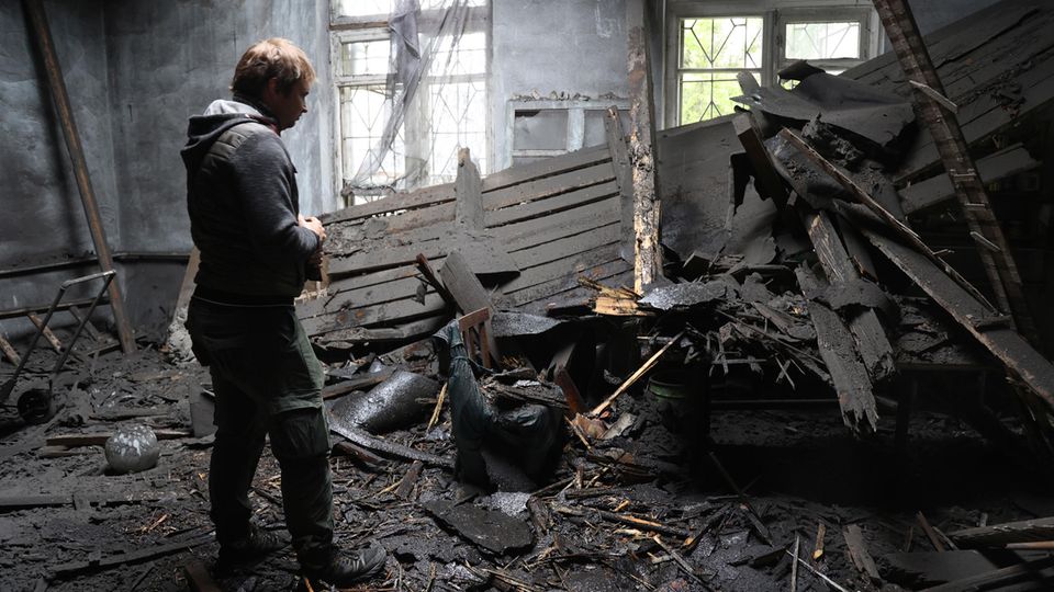 Donezk: Zerstörung