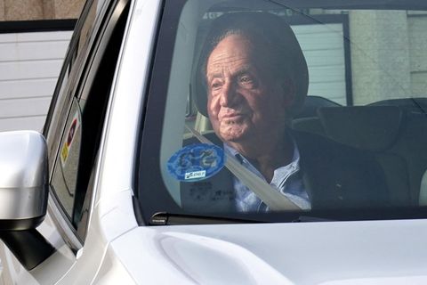 Juan Carlos von Spanien ist das erste Mal in knapp zwei Jahren in seinem Heimatland