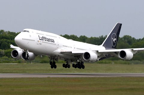 Boeing 747-400 der Lufthansa