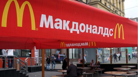 McDonald's-Restaurant in Moskau