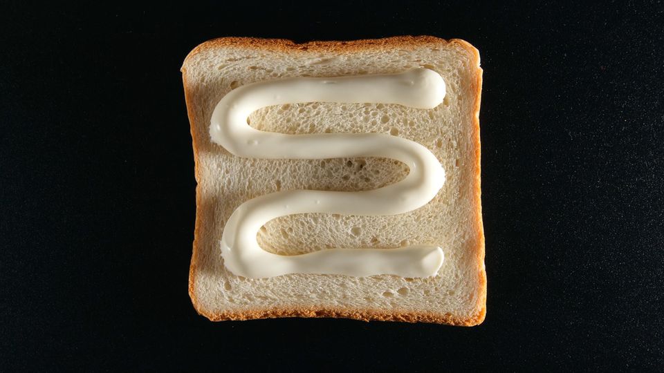 Mayonnaise-Brot