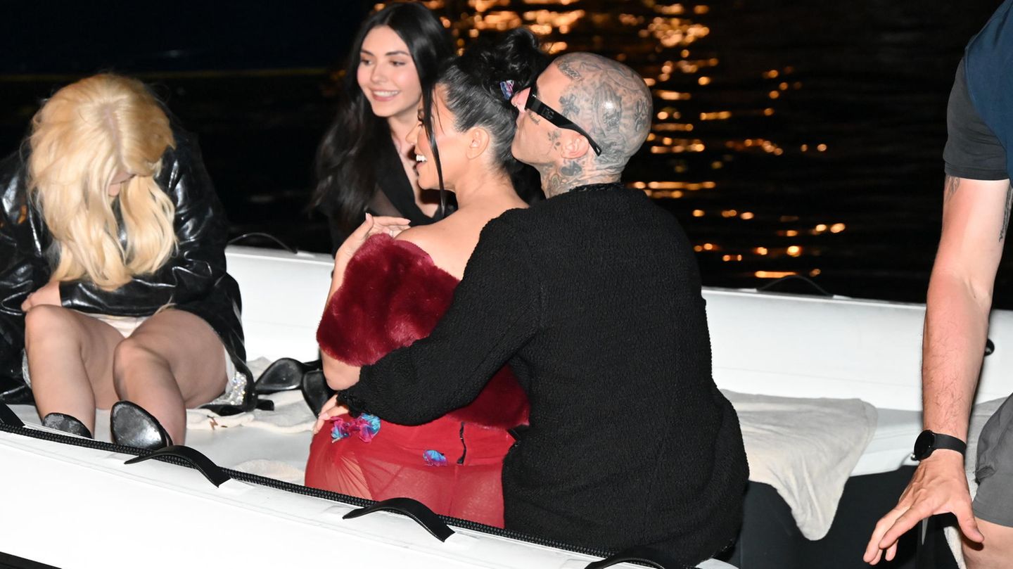 Travis Barker und Kourtney Kardashian