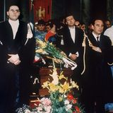 Mahnmache am Sarg von Richter Paolo Borsellino