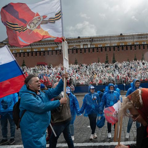 Feierlichkeiten zum 9. Mai in Russland
