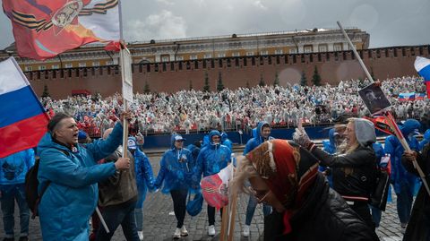Feierlichkeiten zum 9. Mai in Russland