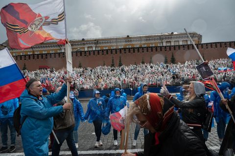 Feierlichkeiten zum 9. Mai in Russland