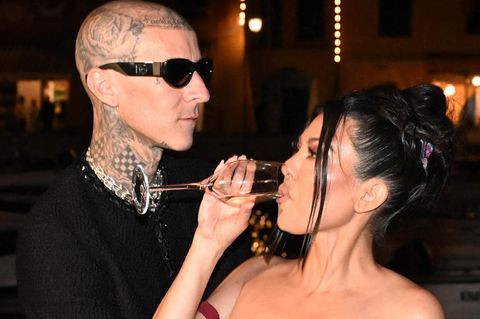 Travis Barker und Kourtney Kardashian
