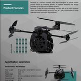 Datenblatt der "Revolbverdrohne". 