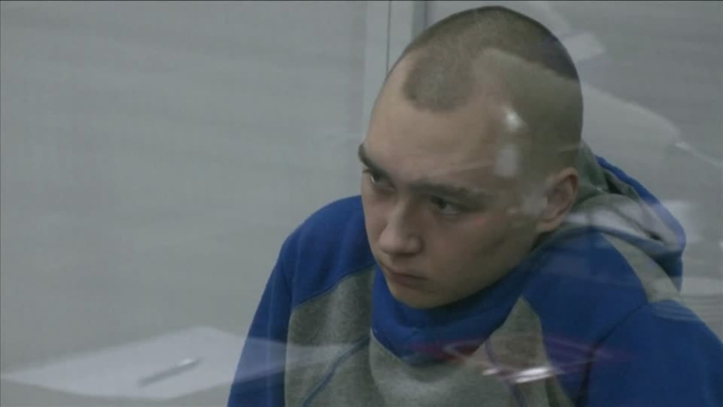 Video: Kriegsverbrecherprozess: Lebenslange Haft für russischen Soldaten