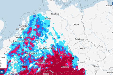 Unwetter Gewitter Deutschalnd