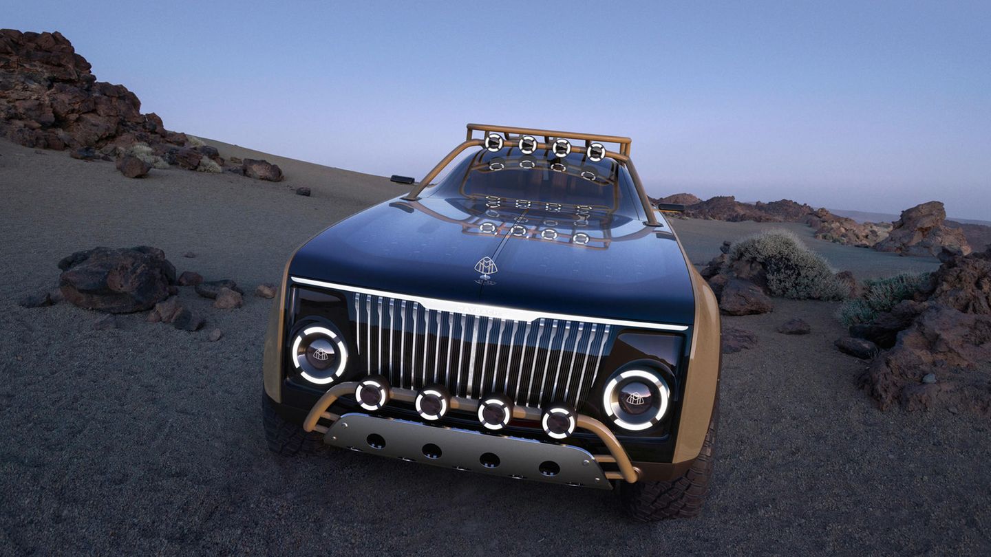 Cars: Maybach shows luxury off-roaders – full of luxury and designed by star designers