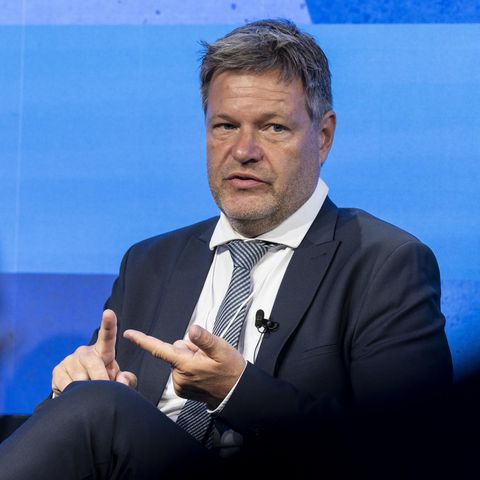 Robert Habeck in Davos