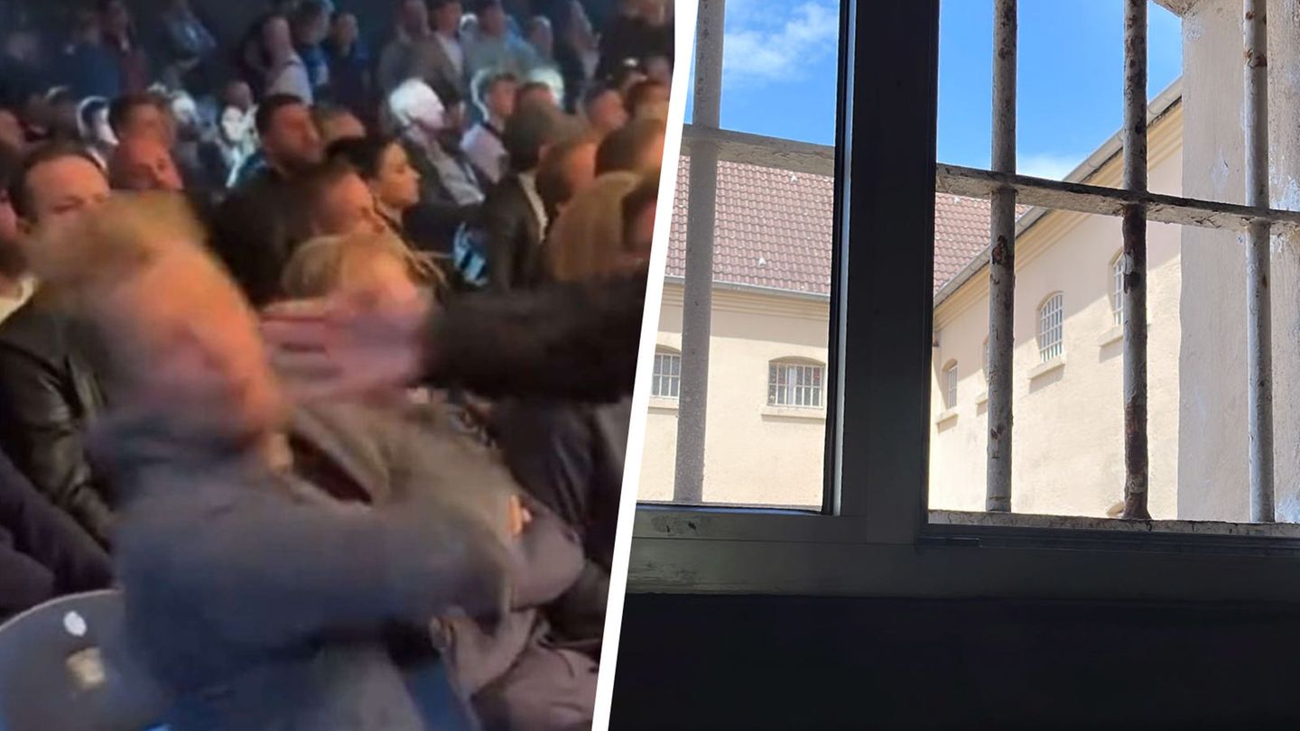 Mit der Ohrfeige für Oliver Pocher wurde der Comedian bekannt. Nun zeigt er Fotos, die aus einem Gefängnis stammen sollen.