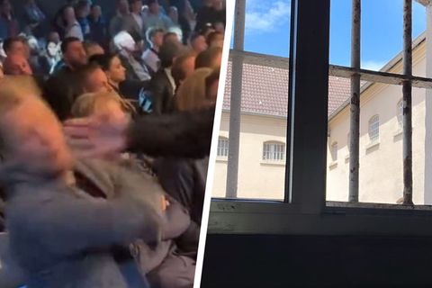 Mit der Ohrfeige für Oliver Pocher wurde der Comedian bekannt. Nun zeigt er Fotos, die aus einem Gefängnis stammen sollen.