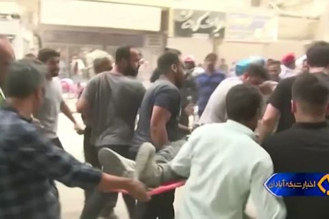 Video: Iran: Dutzende unter Trümmern nach Hauseinsturz