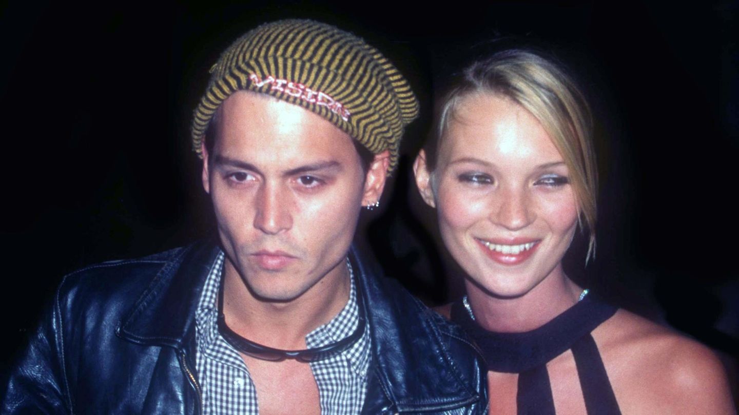 Kate Moss und Johnny Depp
