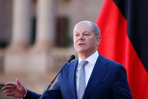 Bundeskanzler Olaf Scholz (SPD)