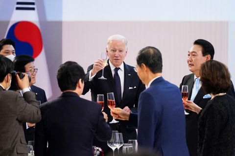 US-Präsident Joe Biden bei seinem Asien-Besuch in Südkorea