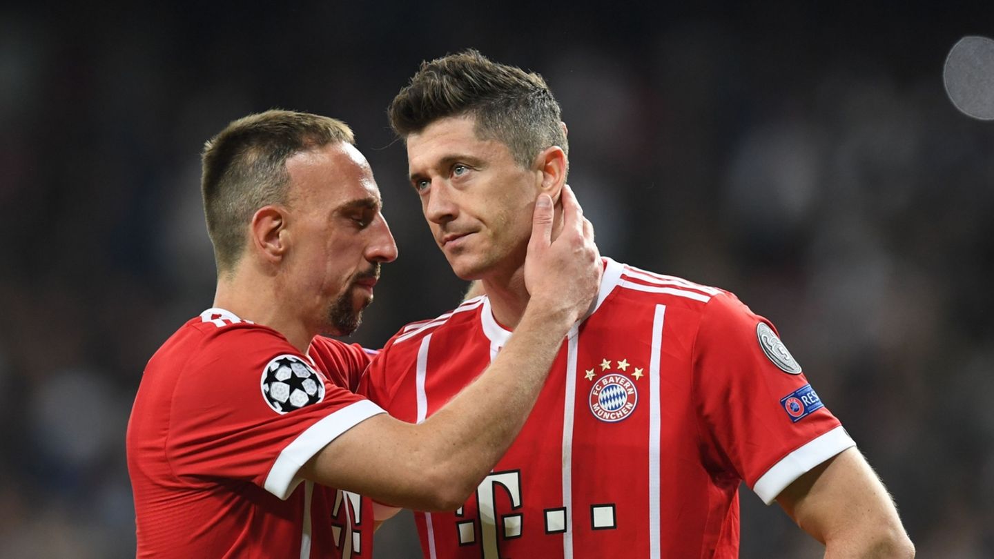 FC Bayern: Franck Ribery pleads for Lewandowski’s farewell