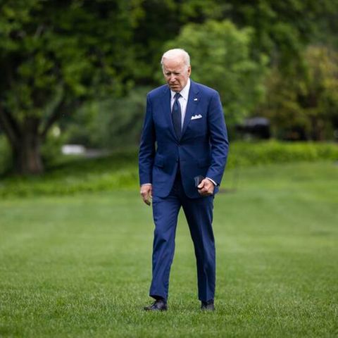 Washington, USA: Joe Biden vor seiner Ansprache an die Nation