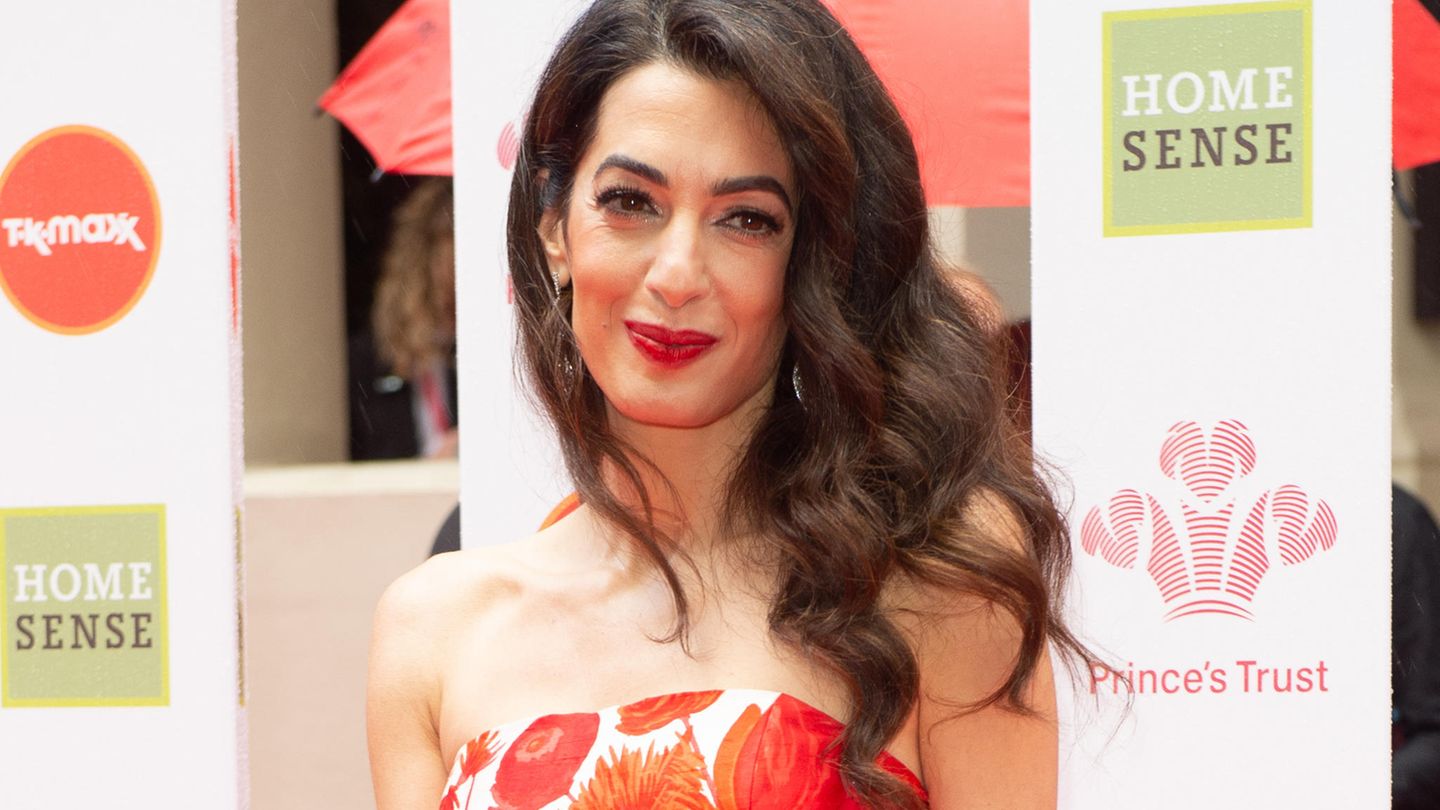 Prince Charles meets Amal Clooney and Bridgerton Stars in London