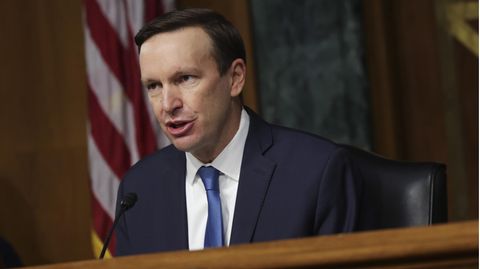 Emotionaler Appell, nach den tödlichen Schüssen in Uvalde, Texas, endlich die Waffengesetze zu verschärfen: Chris Murphy, Senator von Connecticut