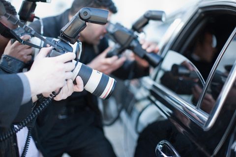 Paparazzi bei der Arbeit