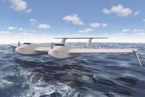 Der Liberty Lifter in einem gerenderten Video