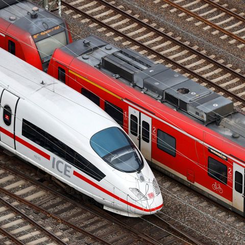 9-Euro-Ticket: Züge der Deutschen Bahn