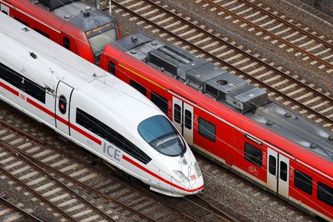 9-Euro-Ticket: Züge der Deutschen Bahn