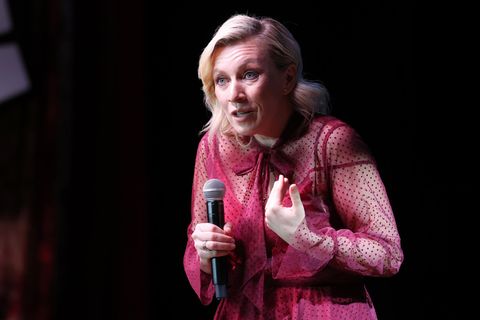 Die russische Sprecherin Maria Sacharowa